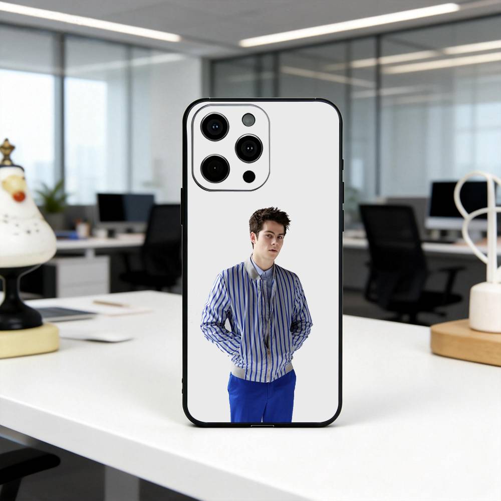 D-Дилан О'Брайен-DO-ES Чехол для телефона для iPhone 17,16,15,14,13,12,11 Plus,Pro Max,XS,Мягкий силиконовый черный чехол