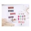1Pc Irregular Acrylic Nail Art False Tips Display Board Japanese Style Nail Gel Polish Showing Shelf Display Stand Manicure Tool
