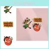 Unique Cartoon Animal Brooch In Alloy Material For Stylish Unisex Decoration In 2024 Summer Fashion