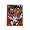 Classic Back To the Future Movie Vintage Posters and Prints Wall Art Abstract Picture Canvas Painting for Living Room Home Decor No Frame