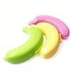 1pc Adorable Banana Protector Container - Durable Plastic Food Storage Case with Snap-Lock Lid | Portable Travel Box for Outdoor