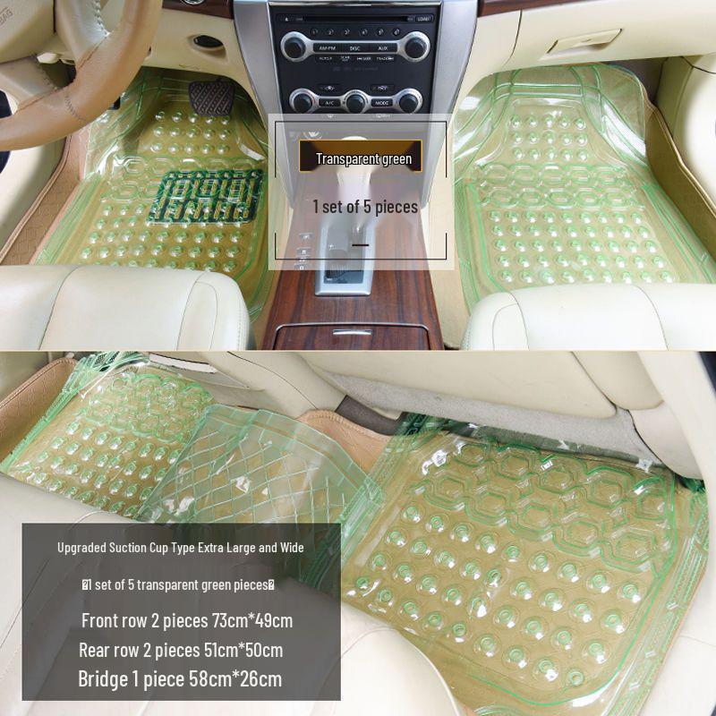Экологичный Прозрачный Нескользящий Водонепроницаемый Коврик для Пола Автомобиля