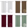 Insulated Blackout Curtains Curtain Bedroom Living Room Solid Color Curtain