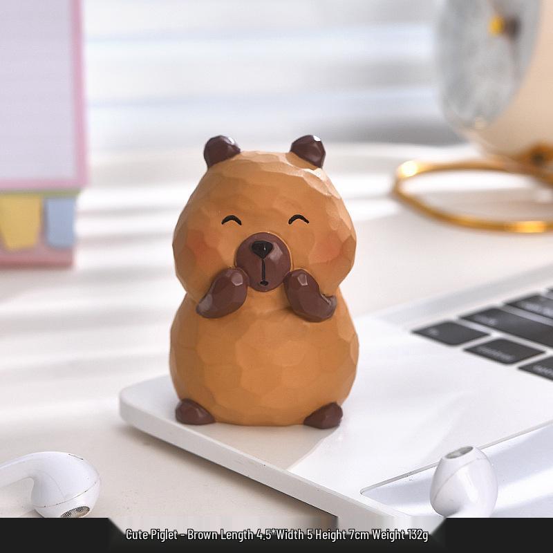 Capybara Trendy Play Blind Box Cute Office Desktop Ornament Healing Gift