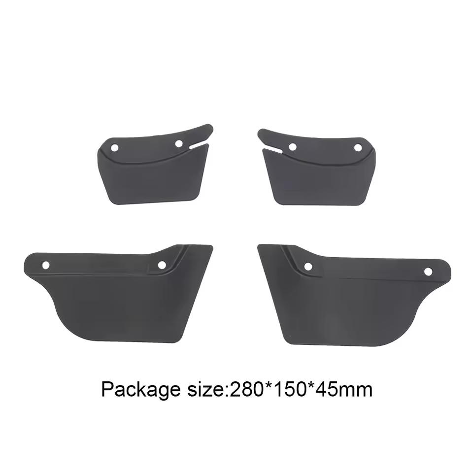 Futhope 4PCS TPE Mudflaps For Tesla Model 3 Model Y ~2023 Mud Flaps Anti-sludge Replacement Splash Protector