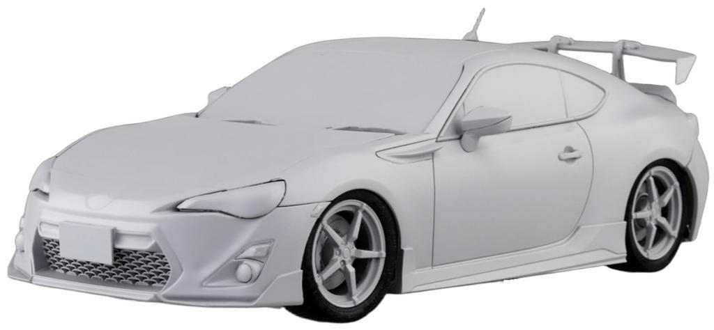 Aoshima Bunka Kyozai MF Ghost Кацугири Нацуму ZN6 TOYOTA86 Том 14 Спецификация для двухполосного движения по побережью Масштабная пластиковая модель ООО. (АОСИМА) №4