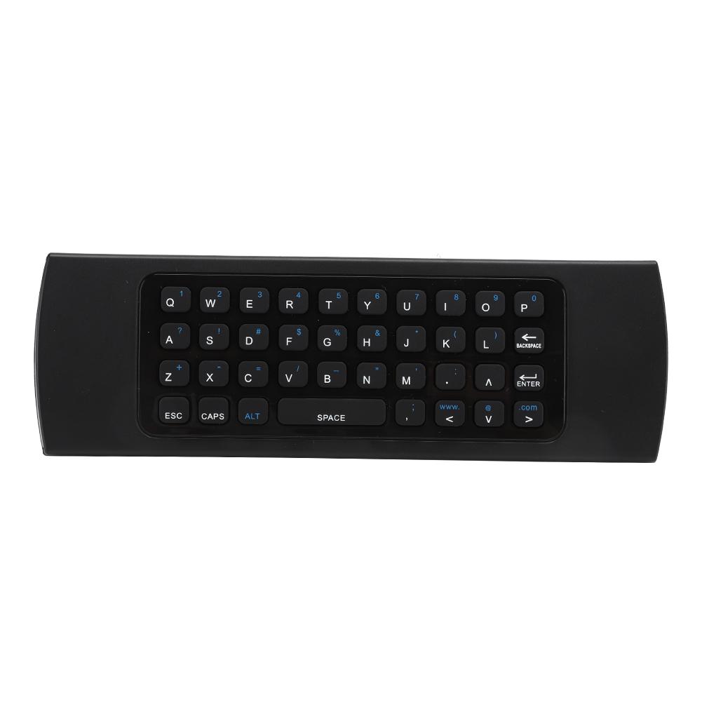 2.4G Wireless Flying Mouse Remote Control Adjustable Infrared Setting MultiFunction Mini Keyboard for Windows OS x Android Linux