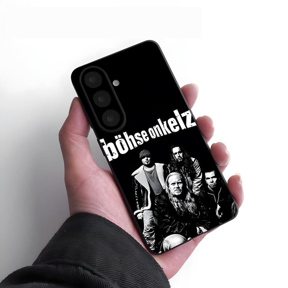 B-Bohse Onkelz Band Phone Case For Samsung S26 S25 Plus S20 S20 Plus S22 Ultra S23 FE S21 Plus S21 Ultra Soft Cover