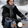 Плюшевая накладка на руль самоката, ветрозащитная накладка на руль мотоцикла, снегохода, квадроцикла, для зимней и летней езды на велосипеде