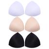 Чашки Push Up Треугольные усилители Тонкие подушечки для груди Подушечки для бюстгальтера Вставки Грудь Женщины Грудь Чашечки