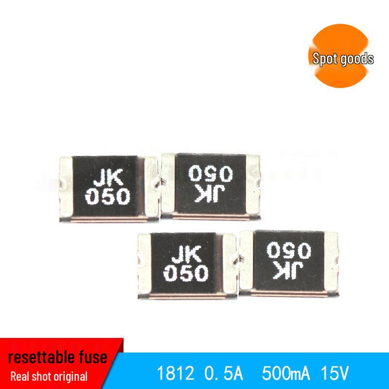 1812 0.5A 60V JK-mSMD050 Self-healing Fuse, 15V/24V, In Stock