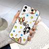 Мультяшный чехол для iPhone17Pro для Apple 16 с воздушной подушкой 15 противоударный 14 прозрачный чехол для мобильного телефона мягкий чехол
