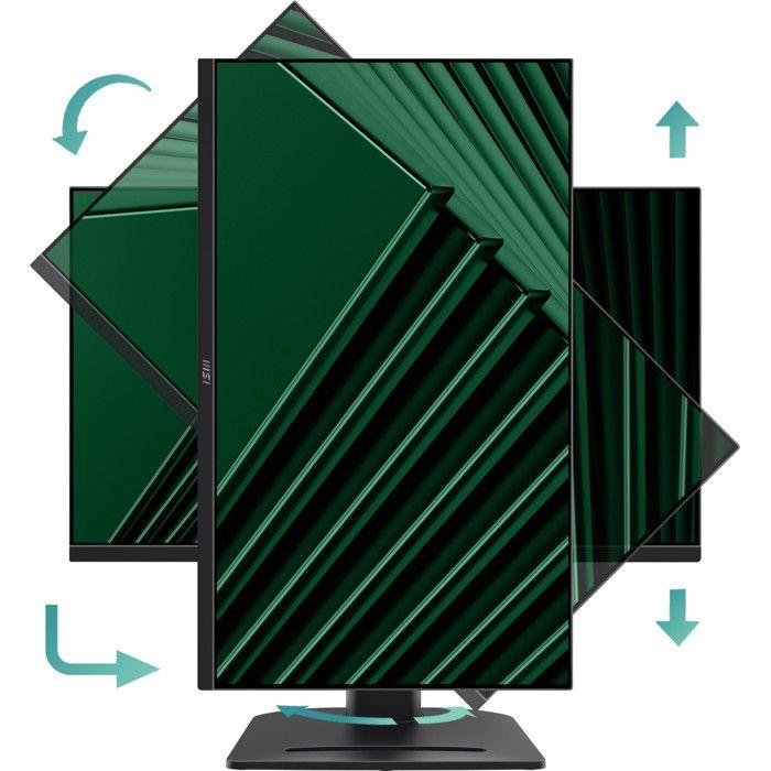 Monitor MSI Pro MP275QPG 27" IPS WQHD 2560x1440 100Hz 1ms Nero Business