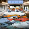 Robot cartoon Pattern Bedding,Quilt Set Quilt Cover Pillowcase Home Birthday Gift (1*duvet cover+2*pillowcase,without core)XSJT0917350