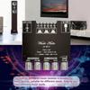 ZK-MT21 2x50Вт+100Вт 2.1-канальный цифровой усилитель мощности сабвуфера Bluetooth 5.0 AUX 12В 24В Аудио Стерео Басовый Усилитель для Дома