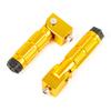 1 Pair Motorcycle Pedal Foladable Footrests 8mm Universal Aluminum Foot Pegs for Motorcycle Scooters Bicycle Electric