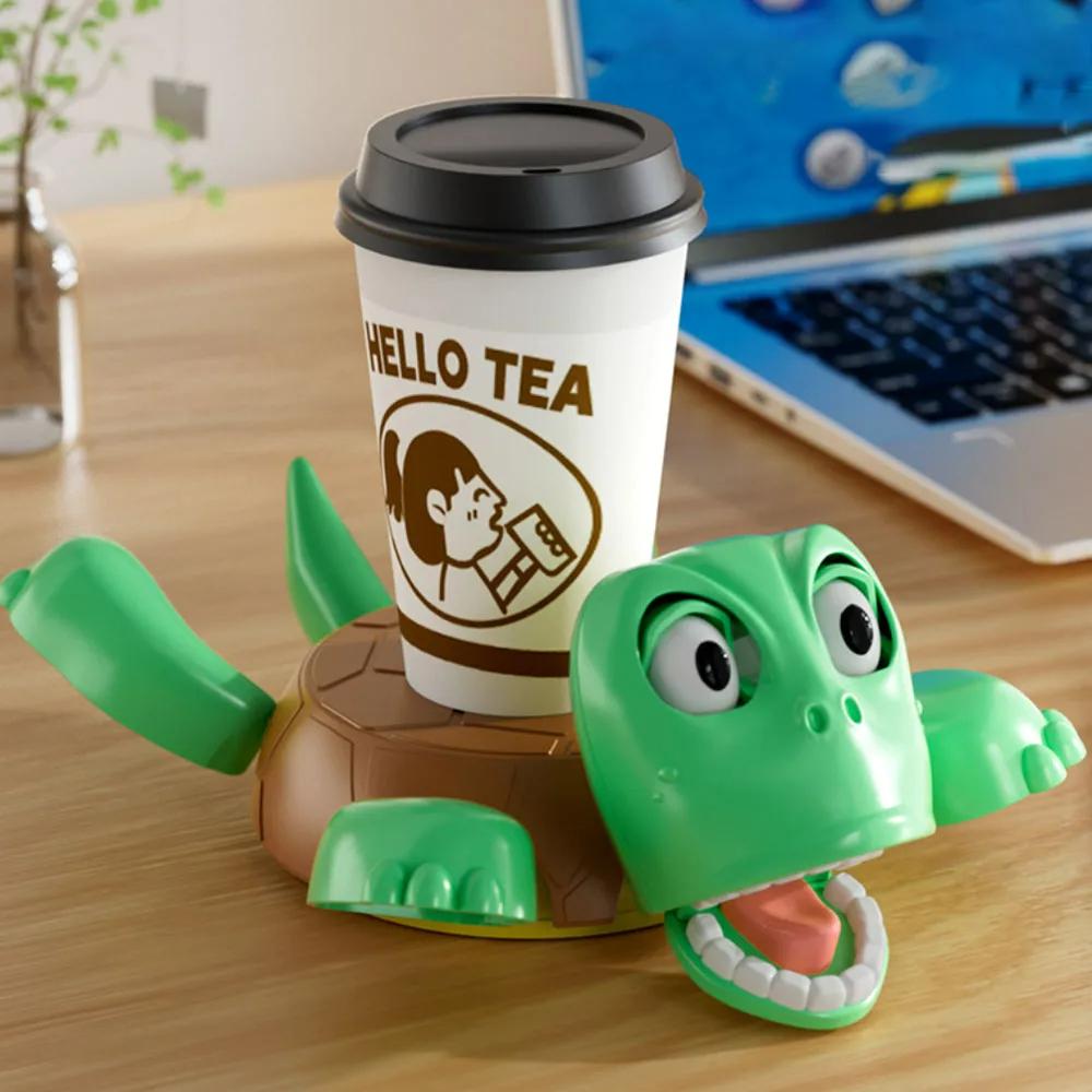 New Fun Anti-scald Coaster Turtle Cup Pad Tea Coffee Mug Drinks Holder Tableware Decorative Plastics Ornament Home Table Decor