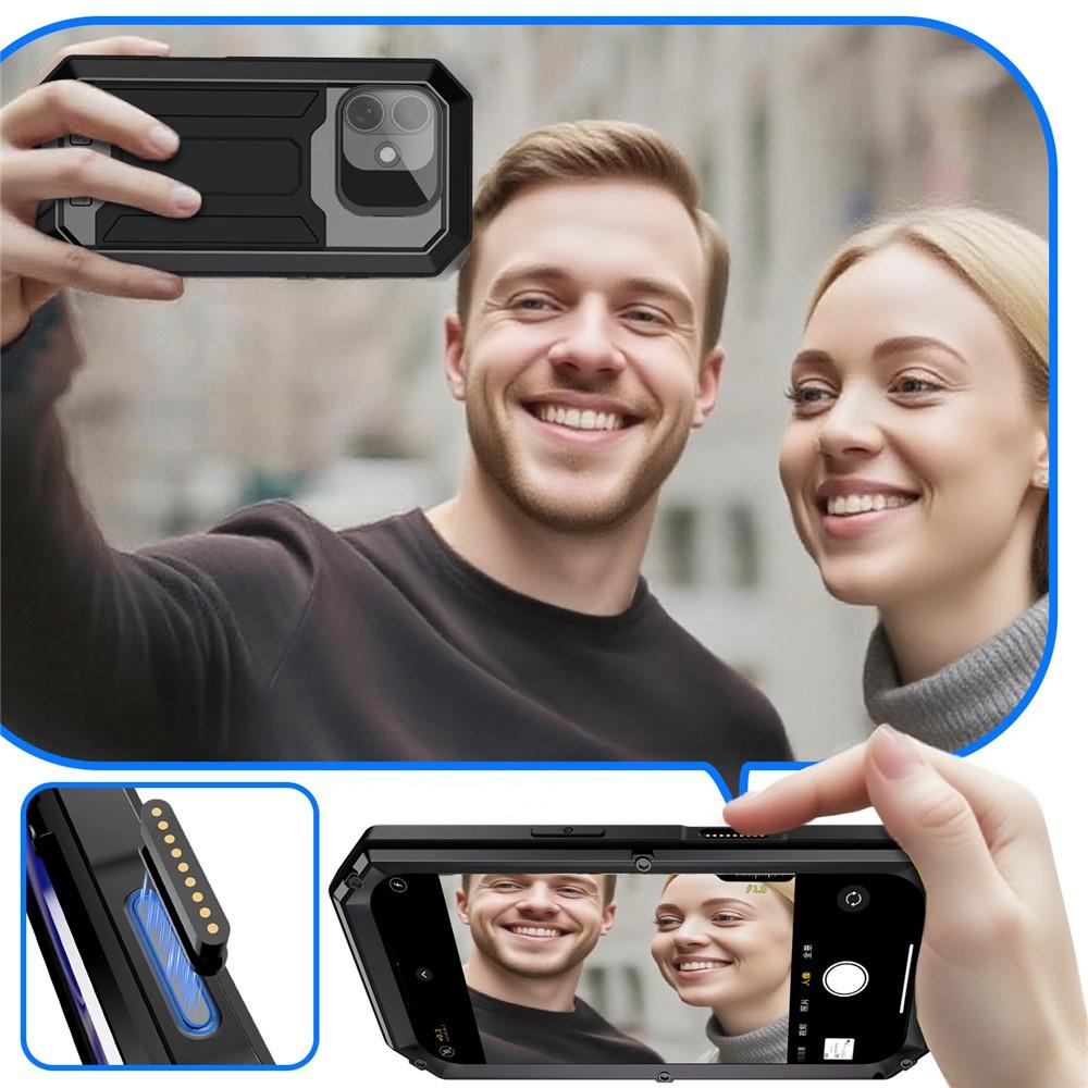 Armored case for iPhone 17, R-JUST, black