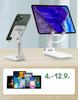 Stand Tablet Phone Holder For Desk Foldable 4-13" Black