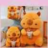 Adorable Q Version Capybara Plush Toy For Cozy Comforting Cuddle Pillow