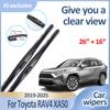 Передние стеклоочистители для Toyota RAV4 XA50 Аксессуары Wildlander Suzuki Across -2025 Прочные щетки стеклоочистителя