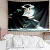 Michael Jackson Tapestry for Bedroom Aesthetic Classroom Tapestries Wall Hanging for Living Room Dorm Office,Ideal Creative Gift