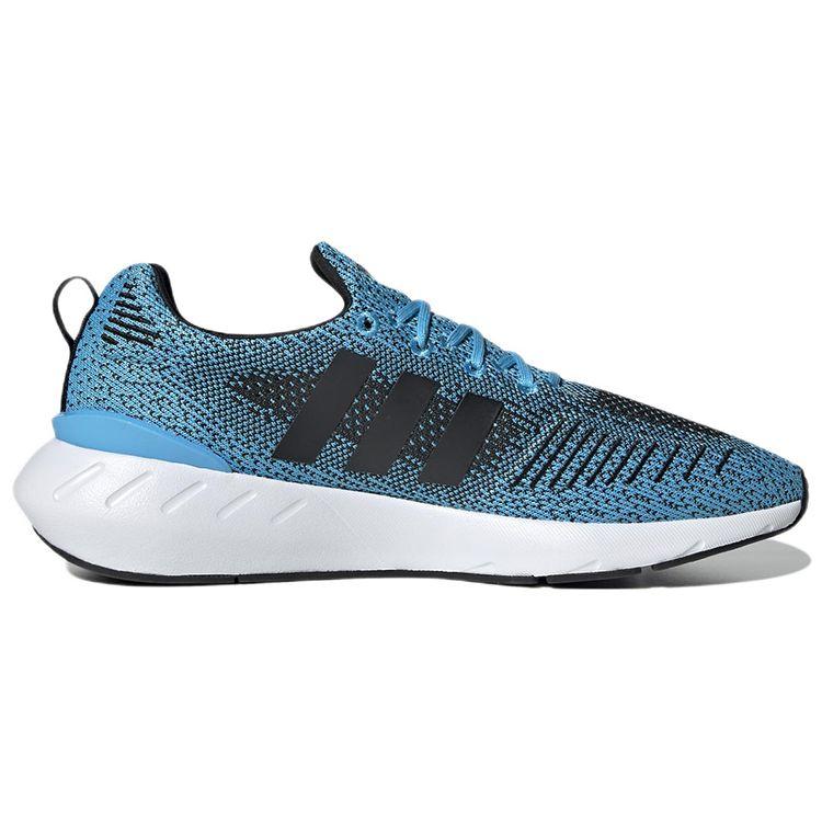 Adidas Swift Run 22 Sky Rush Black Unisex Sneakers Blue Core-Black GZ3506