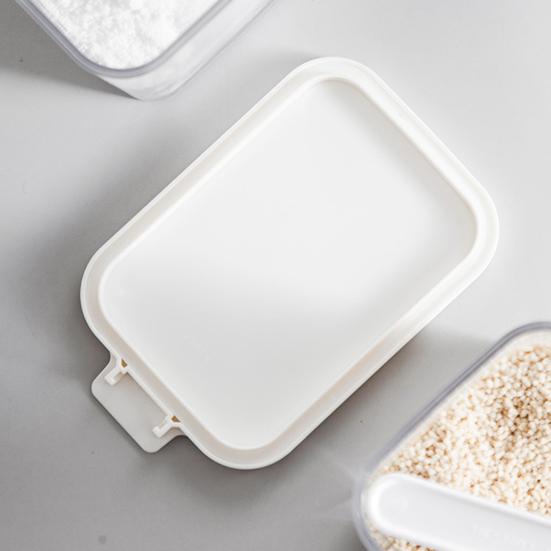 Коробка для приправ с крышкой, ложкой, баночки для специй, приправ, штабелируемые герметичные контейнеры для хранения для организации кухни