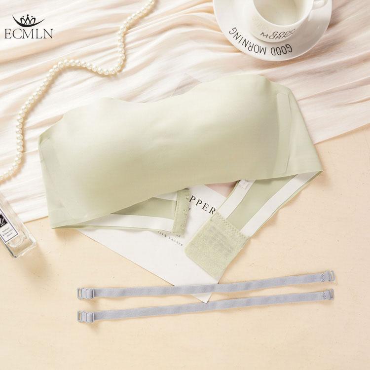 Summer Thin Strapless Bra Non-slip Seamless Invisible Tube Top To Collect Breasts Without Steel Ring Bra