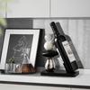 Elegant Stone Entryway Sideboard & Wine Rack Cabinet