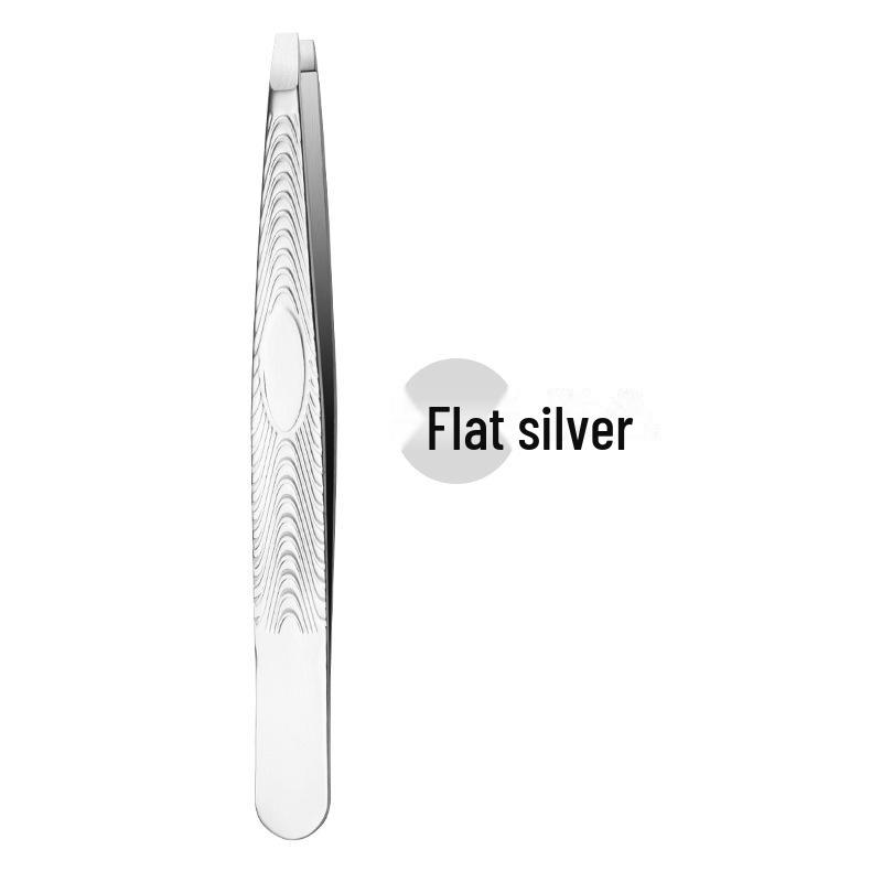 Пинцет для бровей из нержавеющей стали толщиной 1,2 мм со скошенной кромкой для точного удаления волос