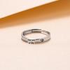 Banyan Tree S925 Silver Engraved Couple Ring: Your Life's Niche Trend for Men and Women