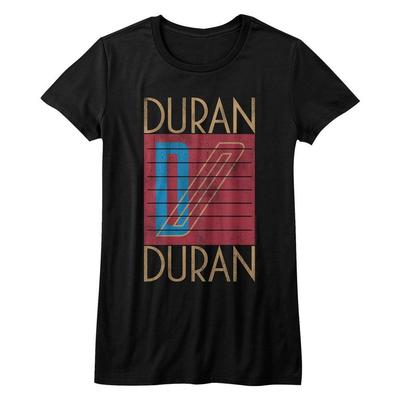 Женская музыкальная футболка с логотипом Duran Duran Топы Футболки Мужская Женская Унисекс