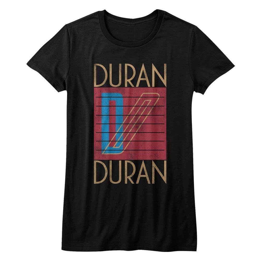 Женская музыкальная футболка с логотипом Duran Duran Топы Футболки Мужская Женская Унисекс