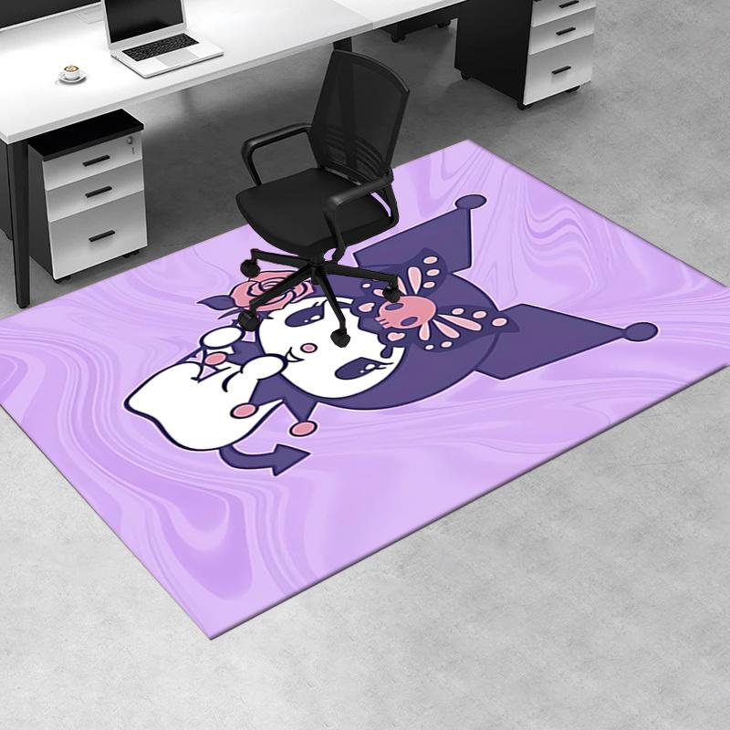 Office Rug Gothic, Kawaii Anti-Slip Rug, Machine Washable for Living Room, Bedroom, Office, Multiple Sizes, Bedroom Mat, Decorative Mat, Durable Mat,