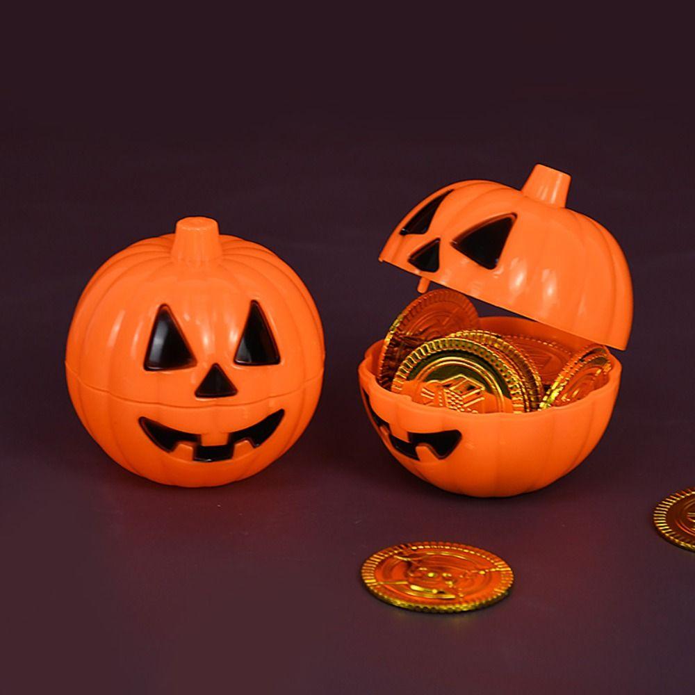 Halloween Mini Gift Snacks Containers Mini Pumpkin Bucket Pumpkin Props Adult Gifts