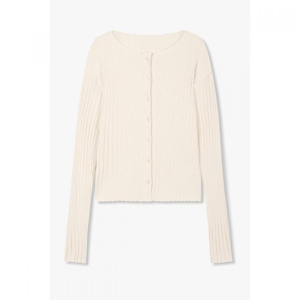 Studio Tomboy Ribbed Two Way Cardigan 9106251202ar