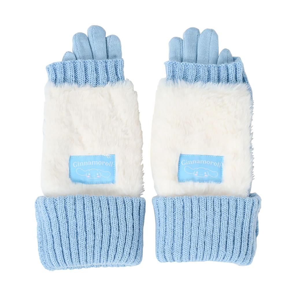 Sanrio Cinnamoroll Чехол-рукав для смартфона на руку в холодную погоду 381373, 3-пальцевые перчатки, Совместимый, Чехлы, Защита,