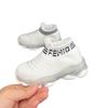 LED Light Breathable Slip-On Knit Sports Shoes for Kids