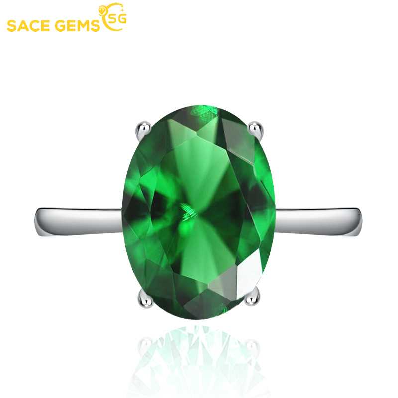 Sace Gems Классическое кольцо из медного сплава с цирконом, женские ювелирные изделия, свадебный подарок для вечеринки