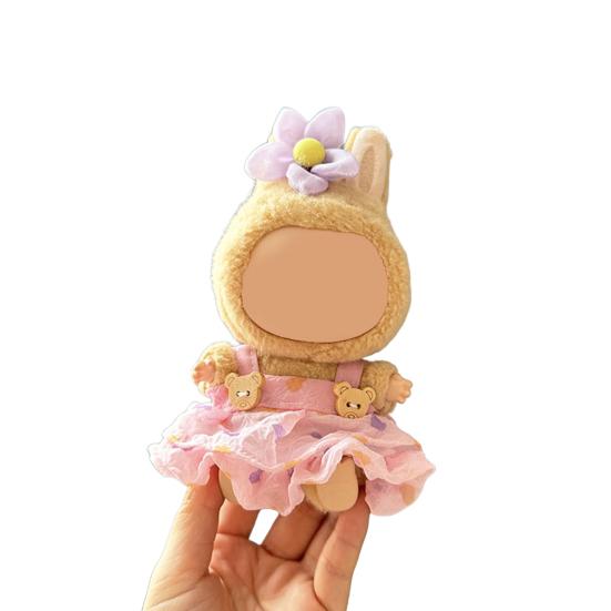 Набор одежды для куклы 17 см Набор из 2 предметов Юбка с головным убором Наряд для игры Одежда для куклы Модные аксессуары для куклы