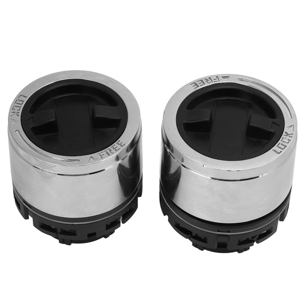 2pcs Front Manual Locking Hubs 15001.70 Metal Replacement for Ford Ranger 1998‑2000