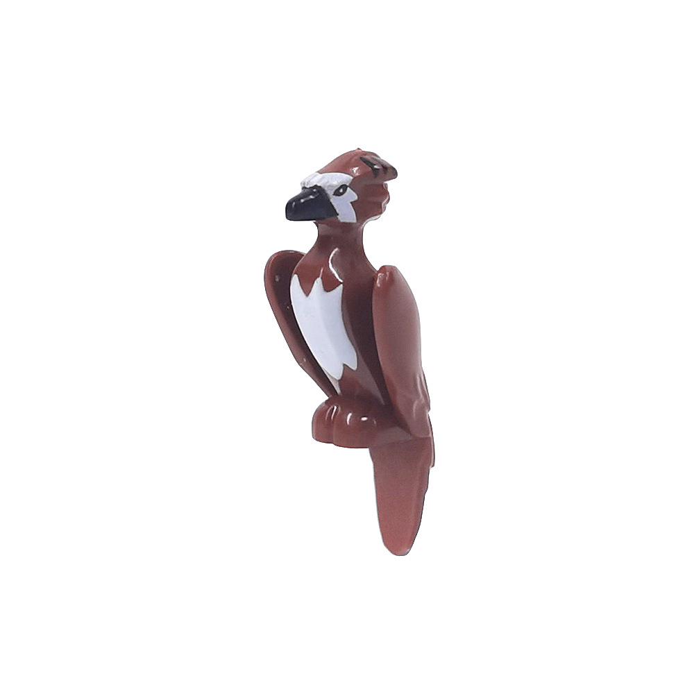 Детали для DIY с принтом животных: Коза, Чайка, Пингвин, Рыба, Овца - Совместимы с MOC Игрушками-конструкторами