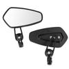 Handlebar Mirrors, Pair Motorcycle Rearview Mirrors 78mm Handlebar End Mirrors Adjustable Angle Replacement Tornado 2001-2009