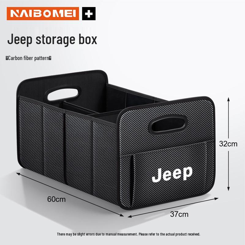 Trunk Storage Box for Jeep Compass, Renegade, and Cherokee