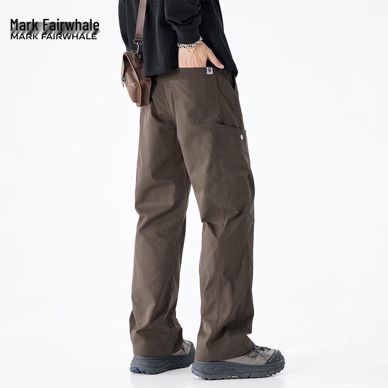 Mark Hua Fei Men's American Style Straight Leg Cargo Pants