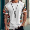 Summer Ethnic Style T-Shirts 3D Print Streetwear Men Women Casual Vintage Oversized Short Sleeve T Shirt Kids Tees Tops Clothing