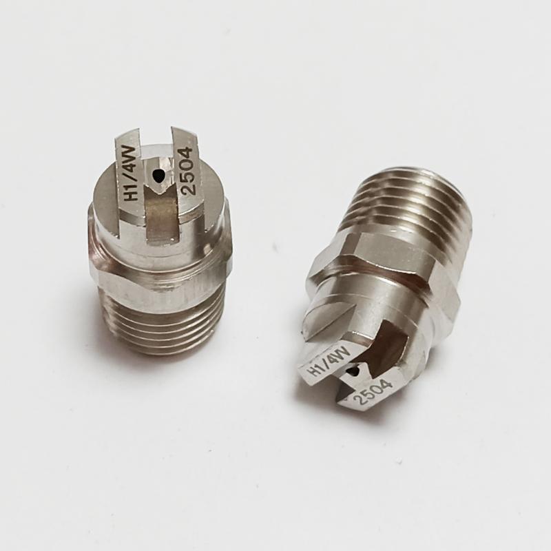 1/4" BSPT нержавеющая сталь плоскоструйная форсунка для очистки