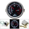 Dynoracing 2''52MM Turbo Boost Gauge 3 BAR Механический Белый Светодиодный Boost Gauge Дымчатая линза Датчик Boost BX101537