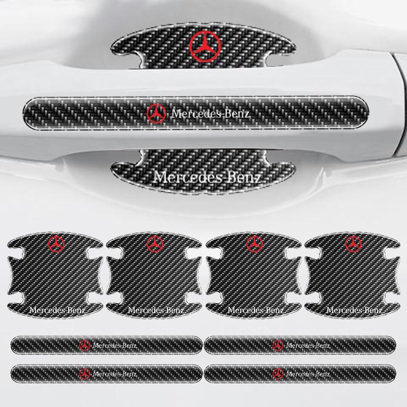 CRV1 Car Door Bowl Anti-scratch Sticker Clear Door Bowl Handle Protection Stickers For Mercedes Benz AMG W204 W205 W212 W246 GLA GLC